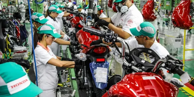 Produção de motocicletas cresce 10,4% em setembro e setor eleva projeção para 2026