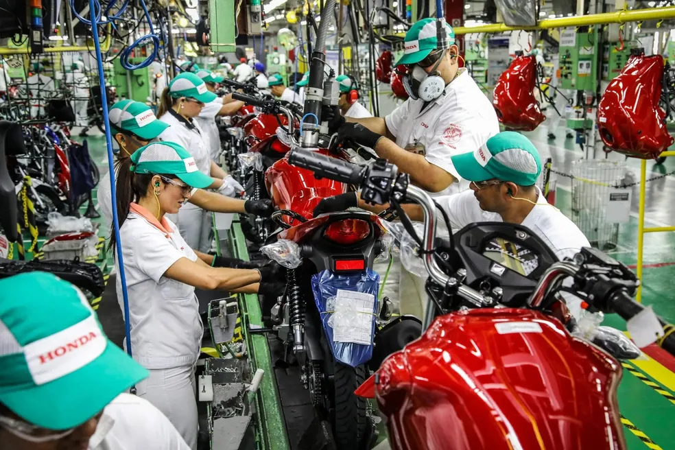 Produção de motocicletas cresce 10,4% em setembro e setor eleva projeção para 2026